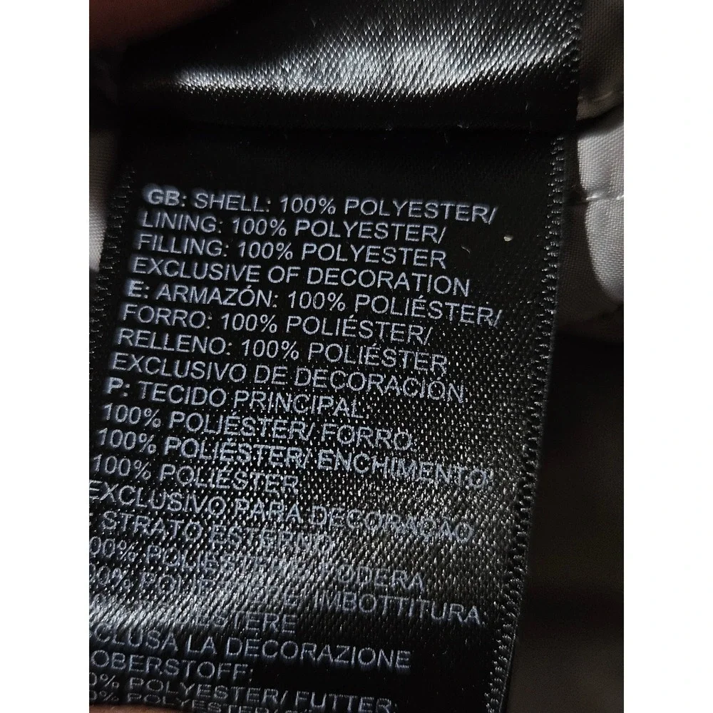 The North Face Girls Sz 6 Reversible Pink Warm Fuzzy Sherpa Lined Hooded Jacket - Picture 11 of 11